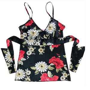 Vintage XXI Slip Tie Around Tank Top